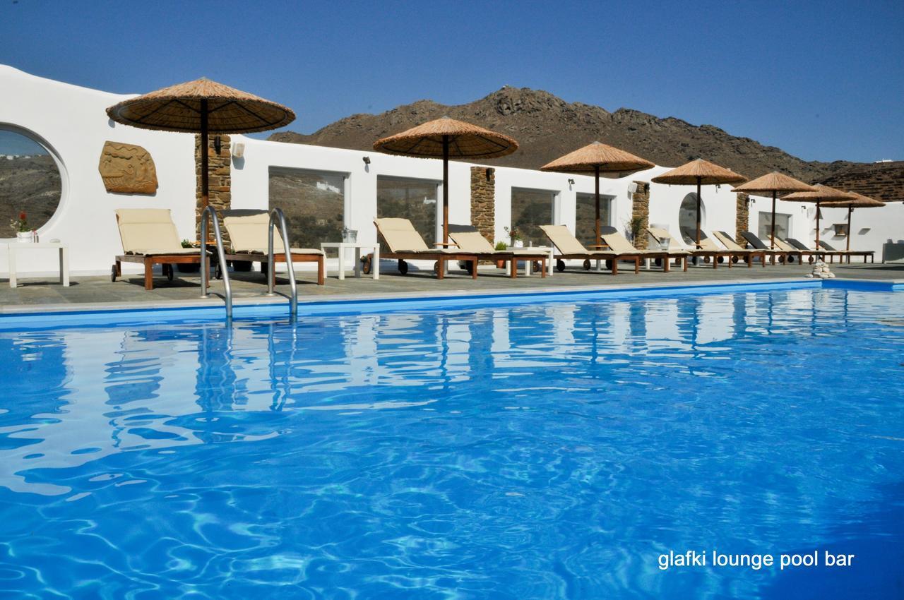 Glafki Hotel Tinos Панормос Экстерьер фото