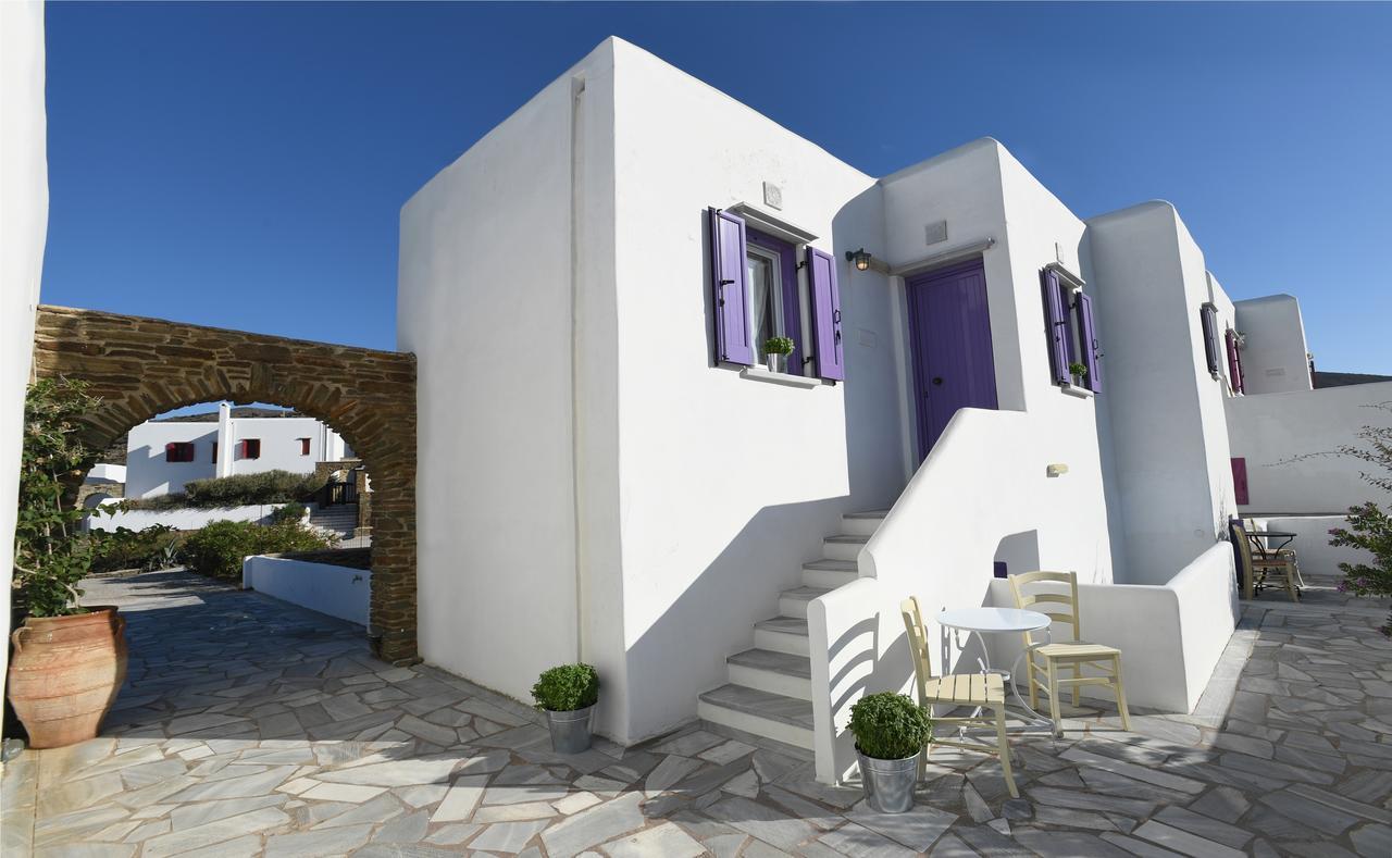 Glafki Hotel Tinos Панормос Экстерьер фото