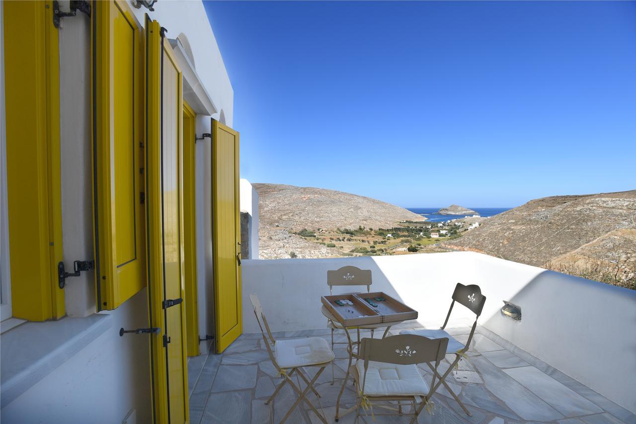 Glafki Hotel Tinos Панормос Экстерьер фото