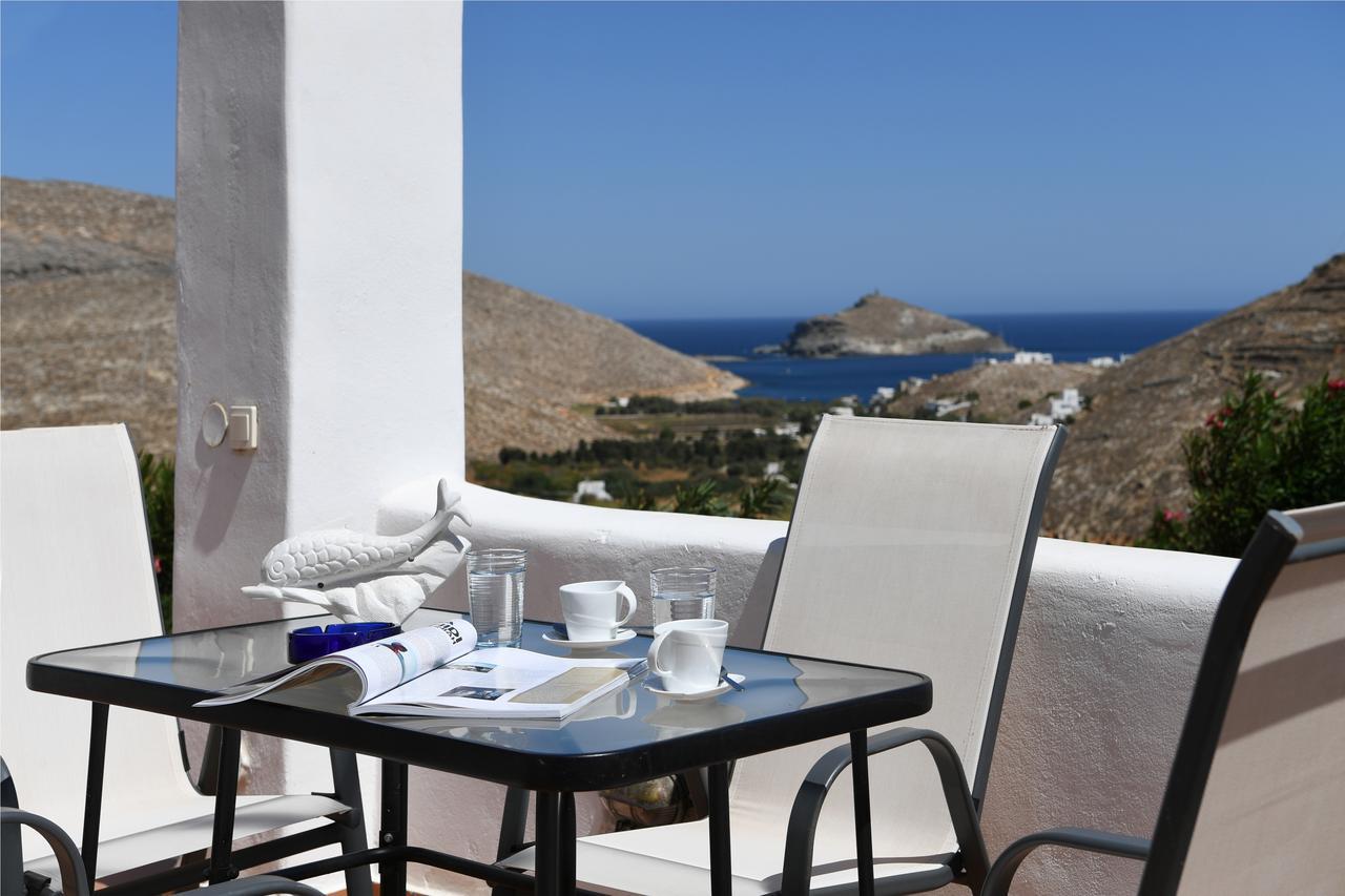 Glafki Hotel Tinos Панормос Экстерьер фото