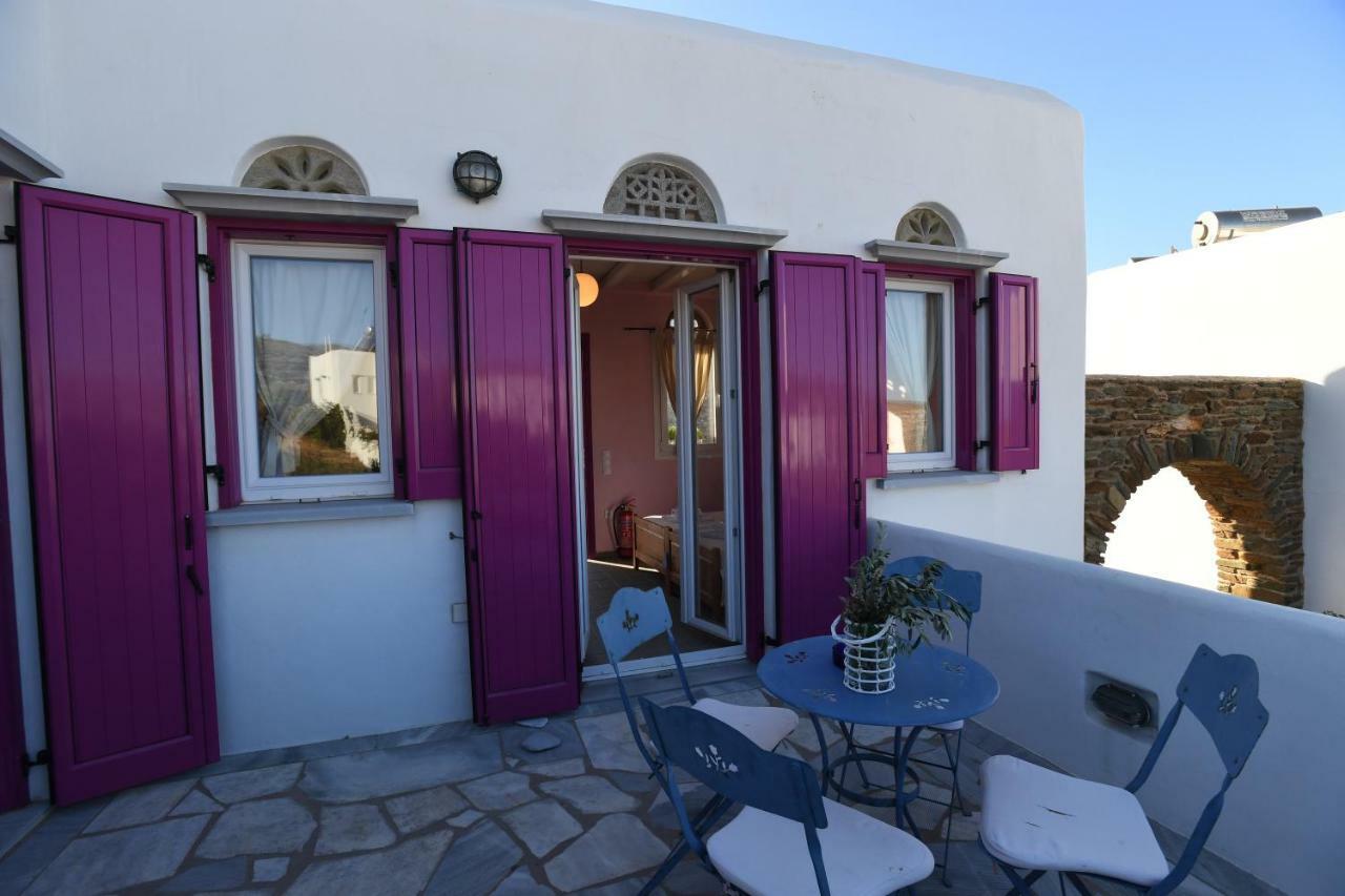 Glafki Hotel Tinos Панормос Экстерьер фото